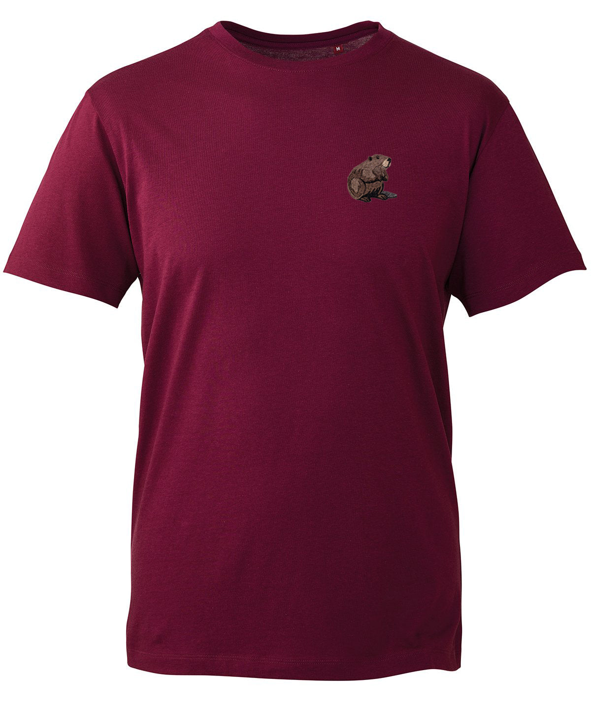 Beaver Embroidered Unisex T-Shirt