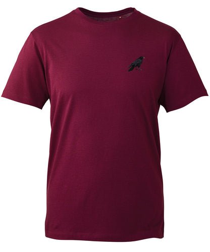 Crow Embroidered Unisex T-Shirt