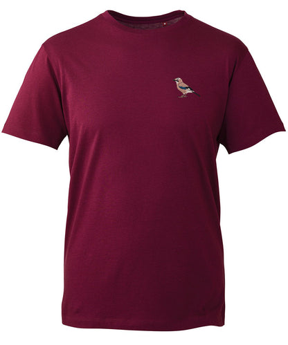Eurasian Jay Embroidered Unisex T-Shirt