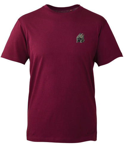 Rhino Embroidered Unisex T-Shirt