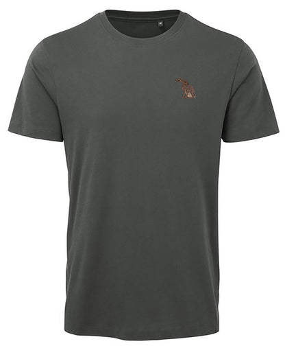 Hare Embroidered Unisex T-Shirt