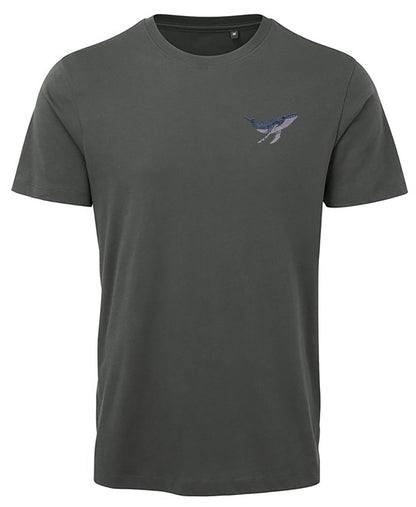 Humpback Whale Embroidered Unisex T-Shirt