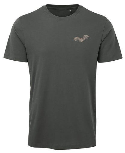Natterer's Bat Embroidered Unisex T-Shirt