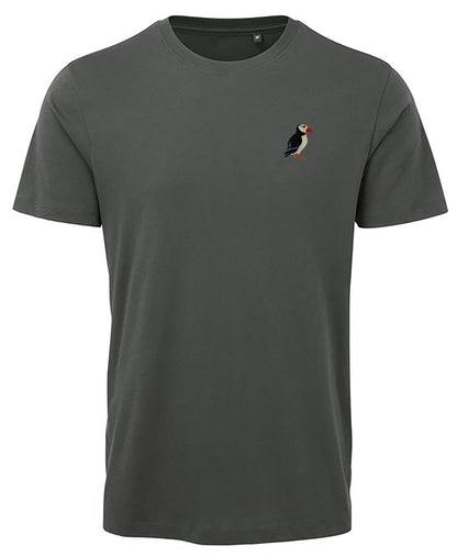 Puffin Embroidered Unisex T-Shirt
