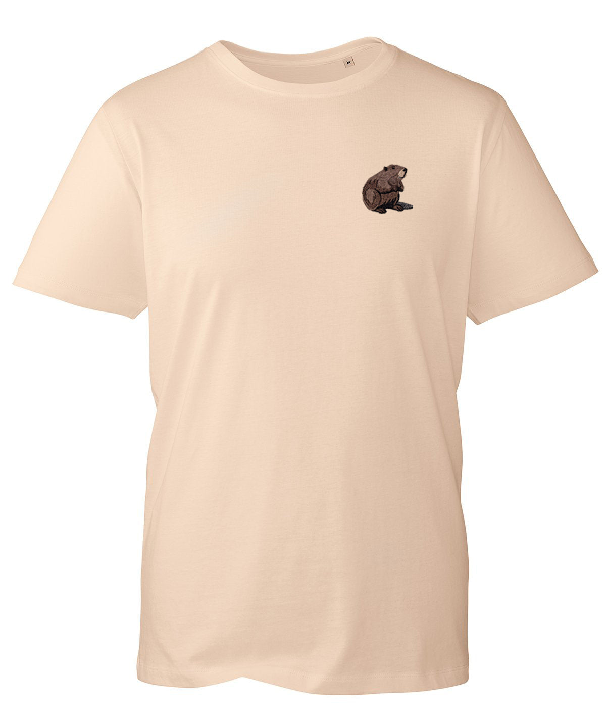 Beaver Embroidered Unisex T-Shirt