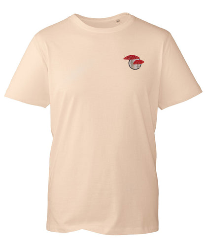 Fly Agaric Mushroom Embroidered Unisex T-Shirt