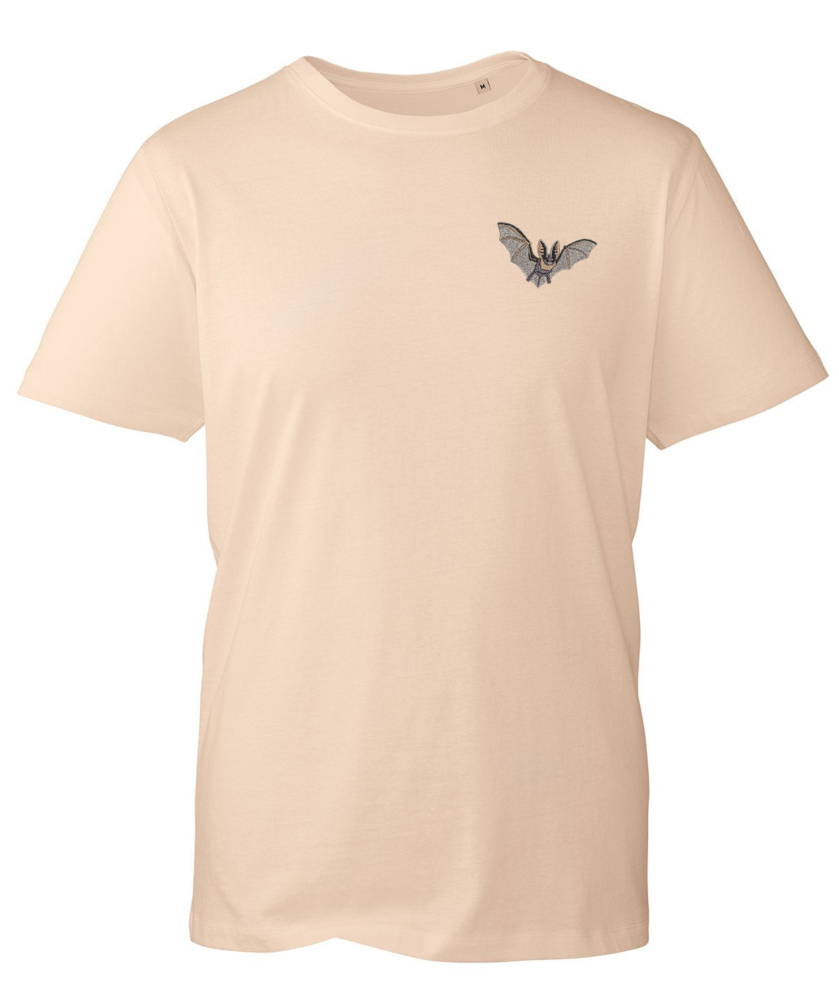 Grey Long-Eared Bat Embroidered Unisex T-Shirt