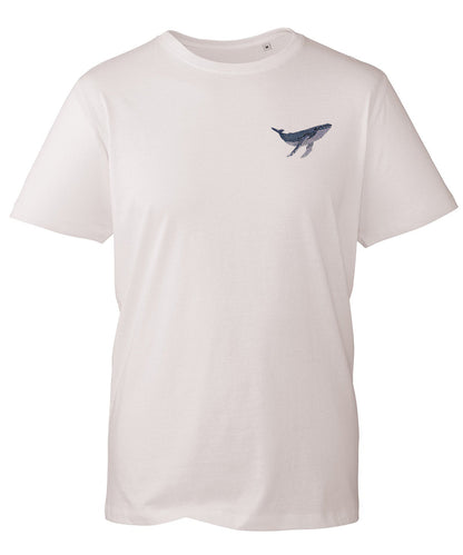 Humpback Whale Embroidered Unisex T-Shirt