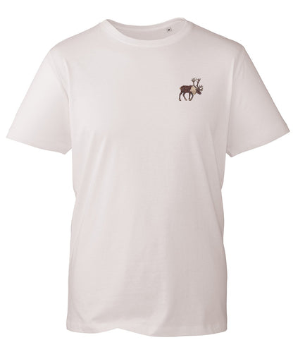 Reindeer Embroidered Unisex T-Shirt