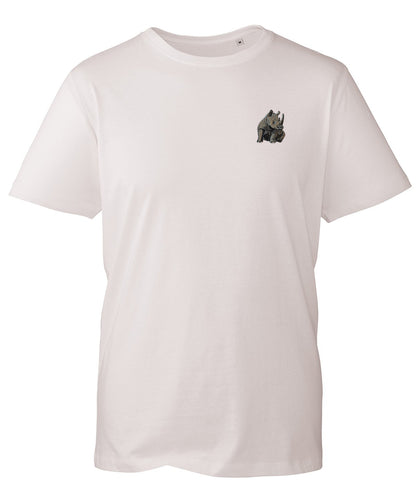 Rhino Embroidered Unisex T-Shirt
