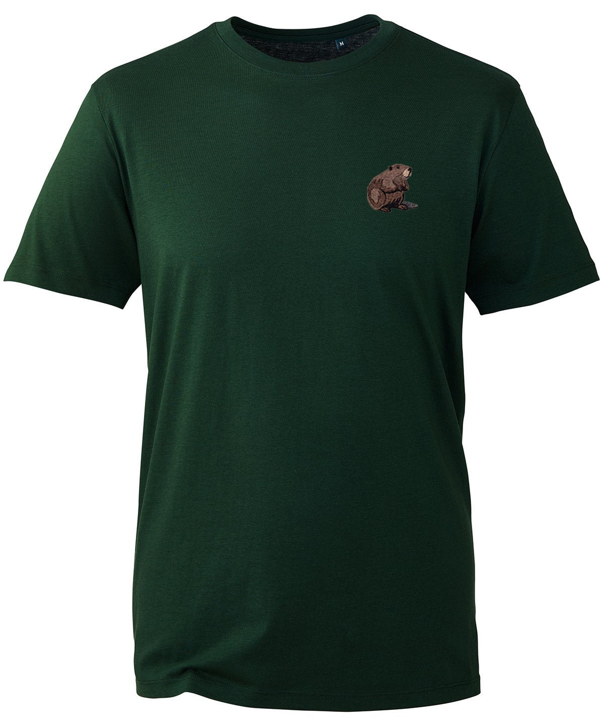 Beaver Embroidered Unisex T-Shirt