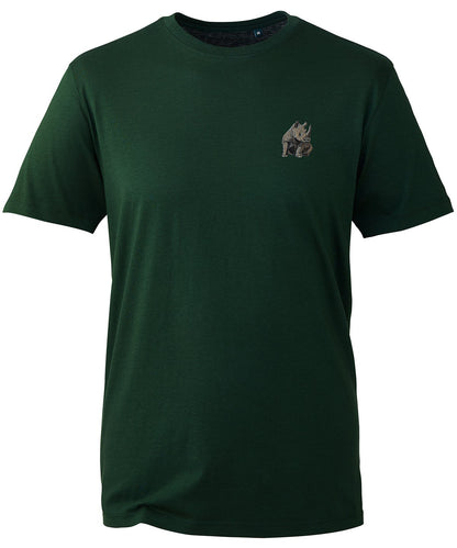 Rhino Embroidered Unisex T-Shirt