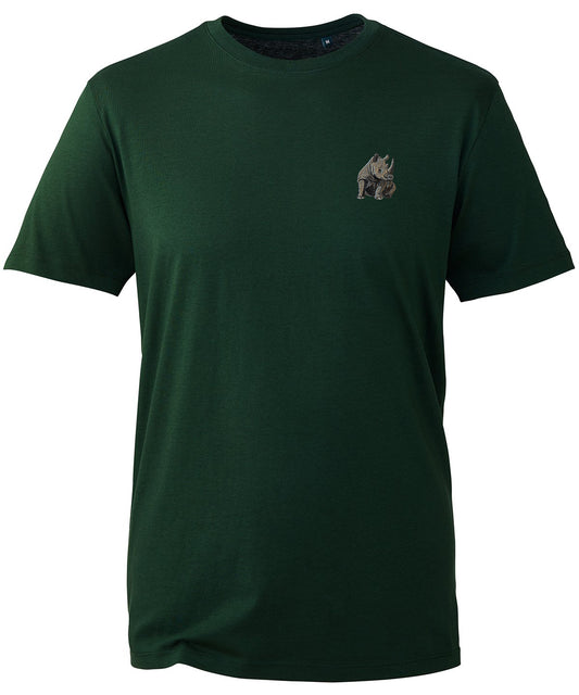 Rhino Embroidered Unisex T-Shirt