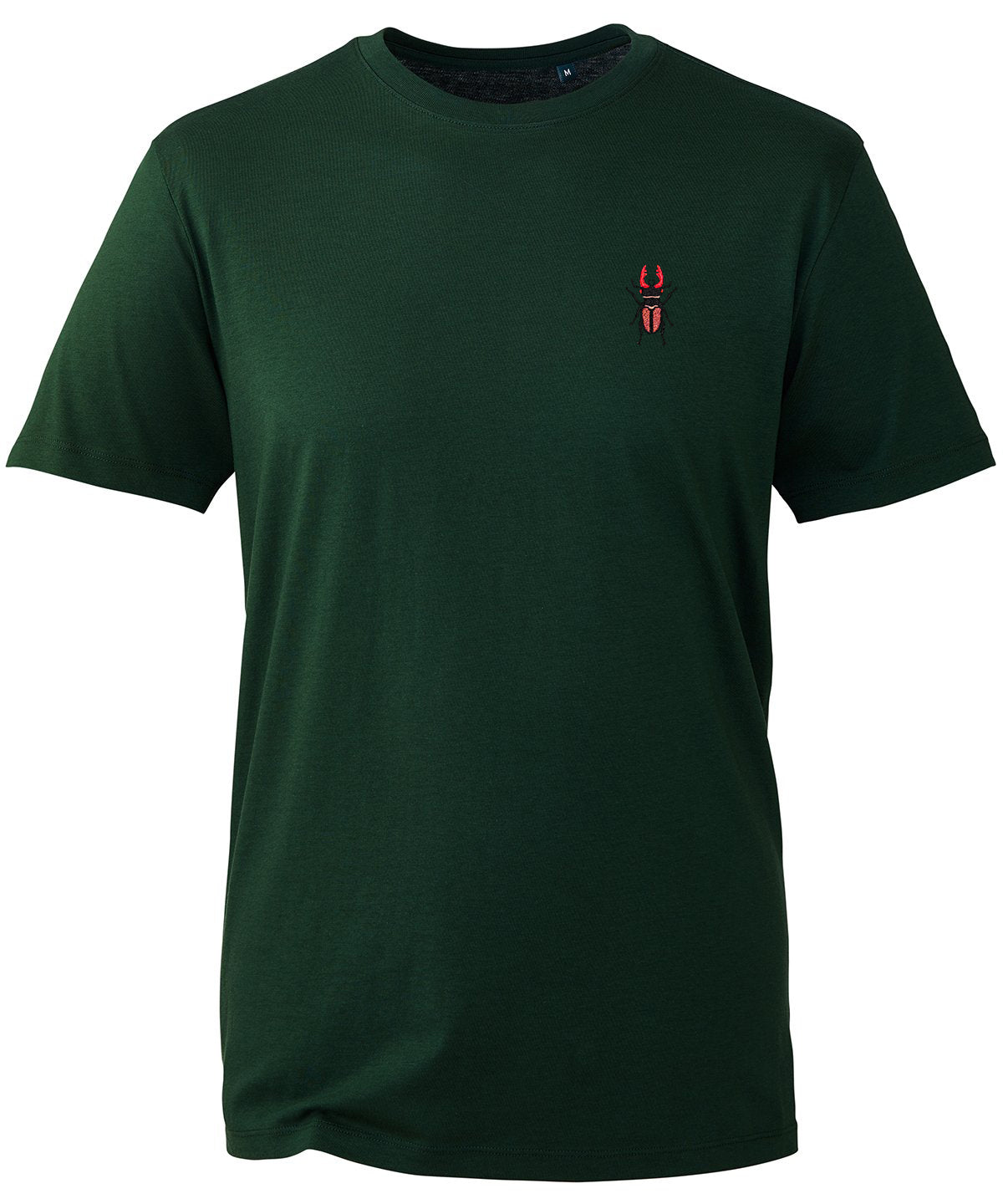 Stag Beetle Embroidered Unisex T-Shirt