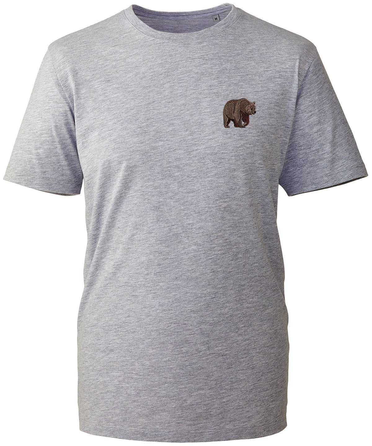 Brown Bear Embroidered Unisex T-Shirt