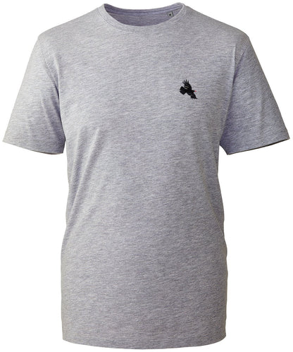 Chough Embroidered Unisex T-Shirt