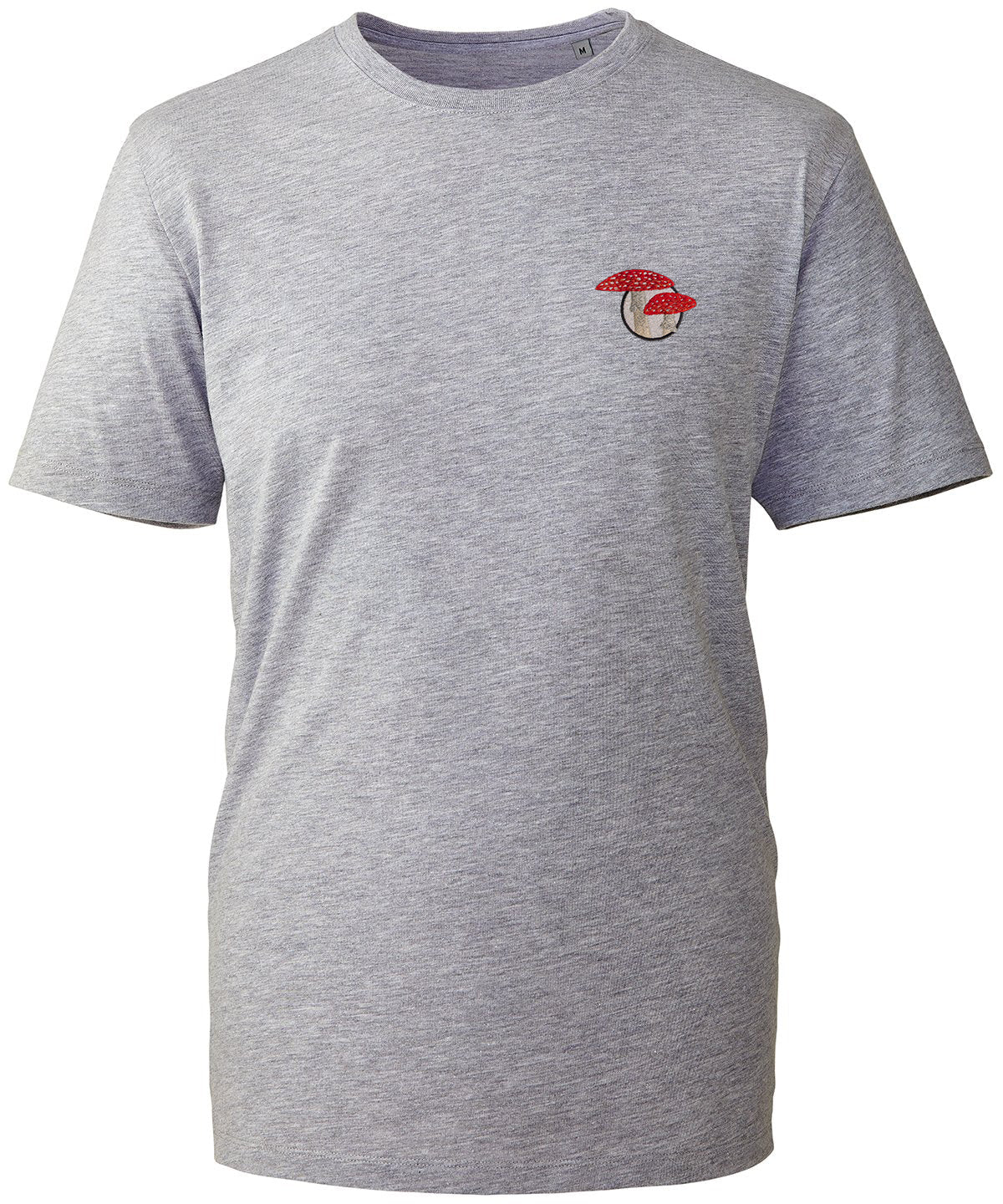 Fly Agaric Mushroom Embroidered Unisex T-Shirt
