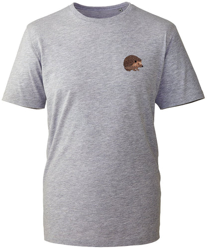 Hedgehog Embroidered Unisex T-Shirt
