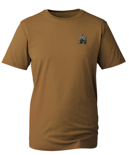Rhino Embroidered Unisex T-Shirt