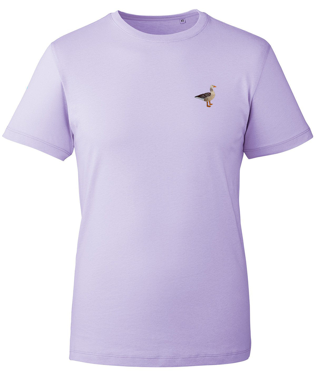 Greylag Goose Embroidered Unisex T-Shirt