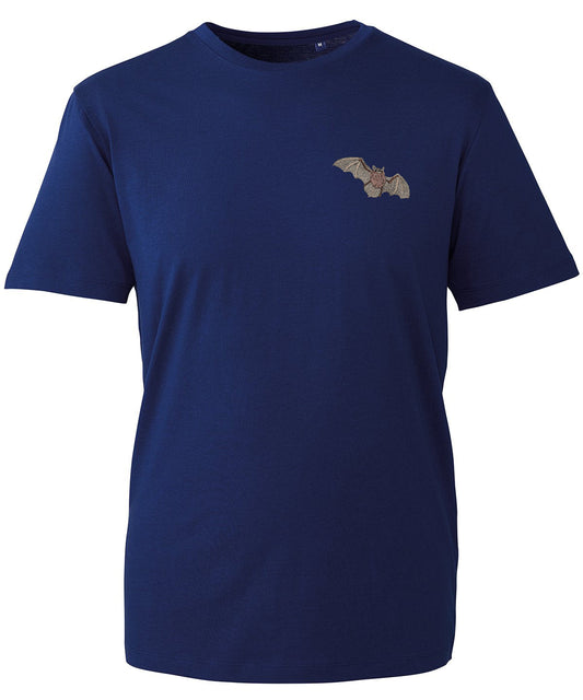 Pipistrelle Bat Embroidered Unisex T-Shirt