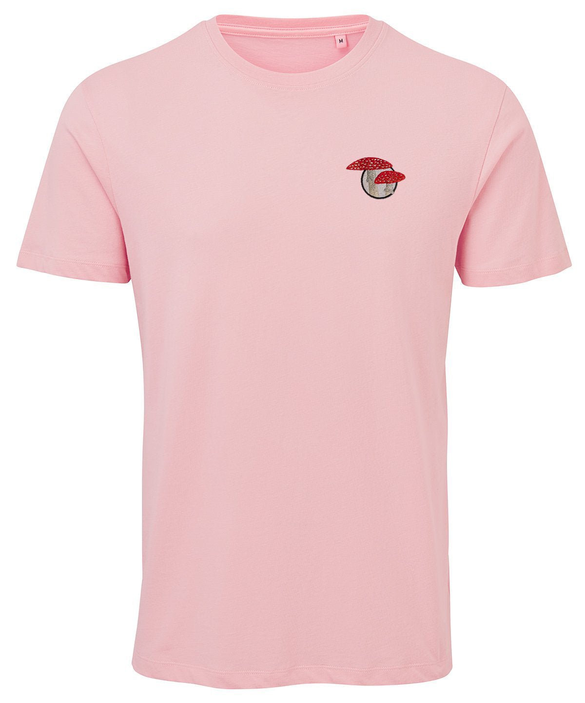 Fly Agaric Mushroom Embroidered Unisex T-Shirt