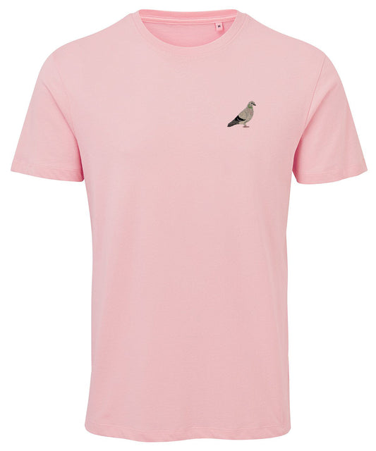 Pigeon Embroidered Unisex T-Shirt