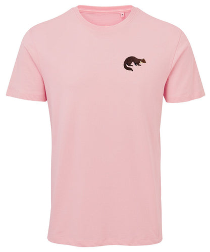 Pine Marten Embroidered Unisex T-Shirt