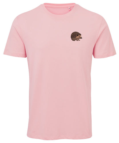 Hedgehog Embroidered Unisex T-Shirt