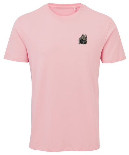 Rhino Embroidered Unisex T-Shirt