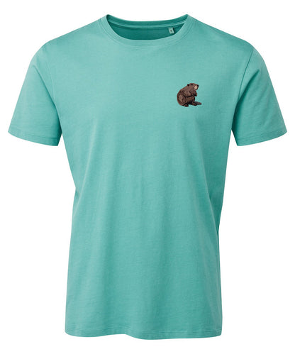 Beaver Embroidered Unisex T-Shirt