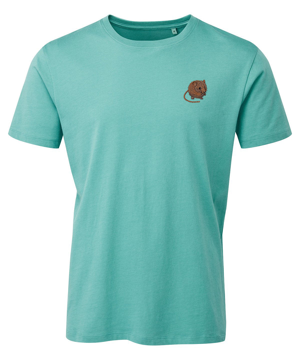 Harvest Mouse Embroidered Unisex T-Shirt