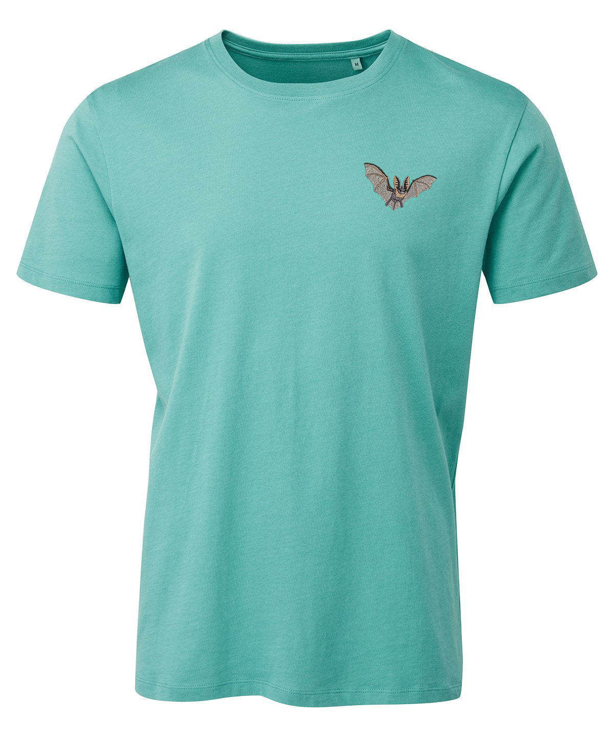 Grey Long-Eared Bat Embroidered Unisex T-Shirt