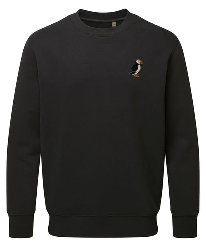 Puffin Embroidered Unisex Jumper