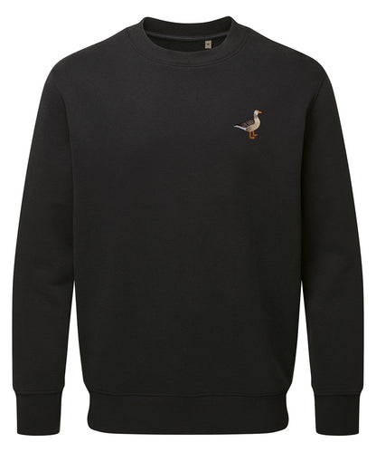 Greylag Goose Embroidered Jumper