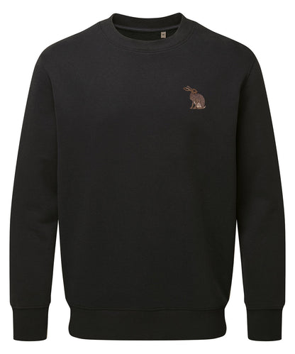 Hare Embroidered Unisex Jumper