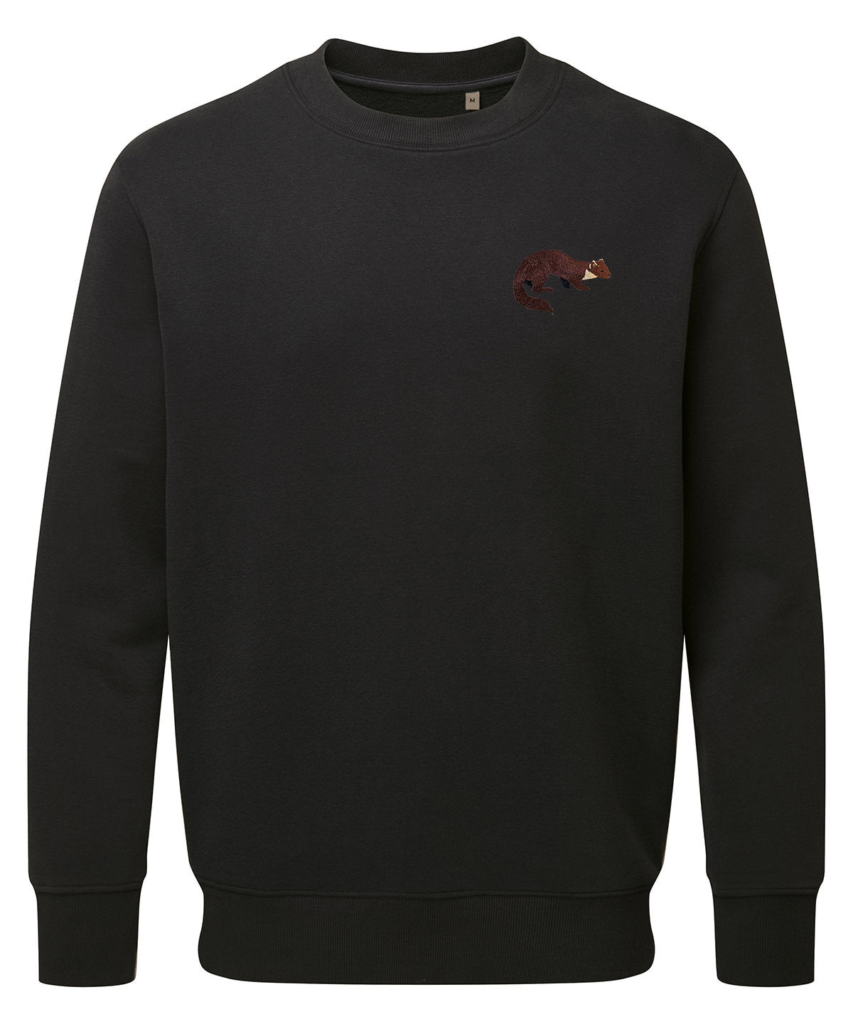 Pine Marten Embroidered Jumper