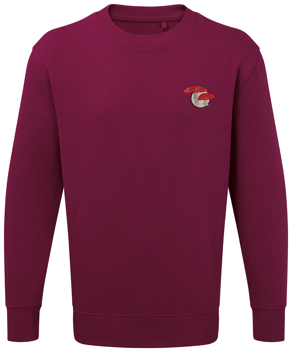 Fly Agaric Mushroom Embroidered Jumper