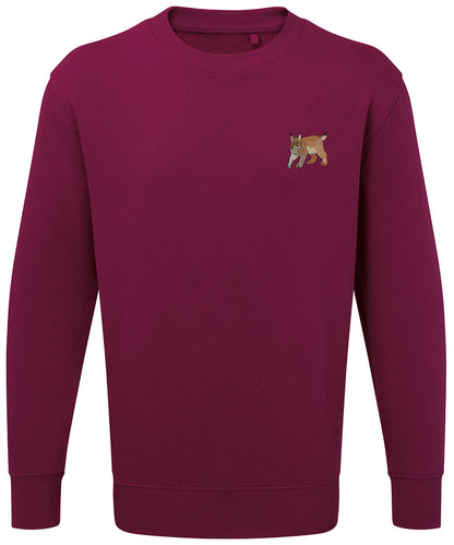 Lynx Embroidered Jumper