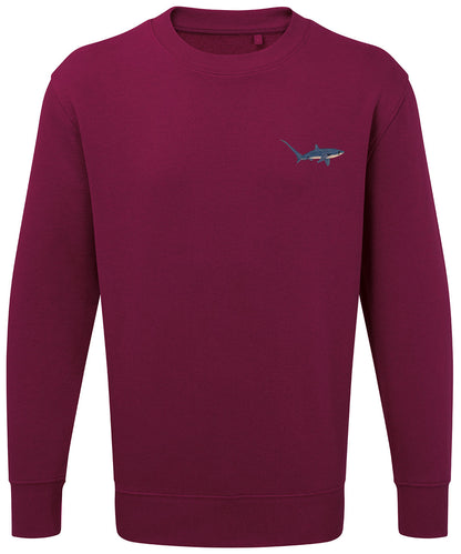Thresher Shark Embroidered Jumper