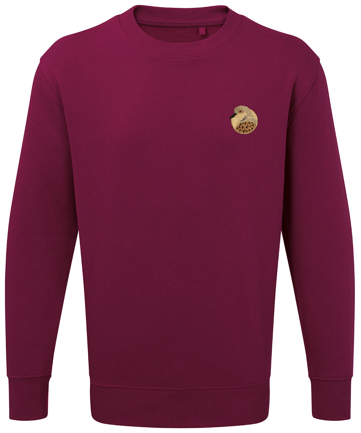 Turtledove Portrait Embroidered Unisex Jumper