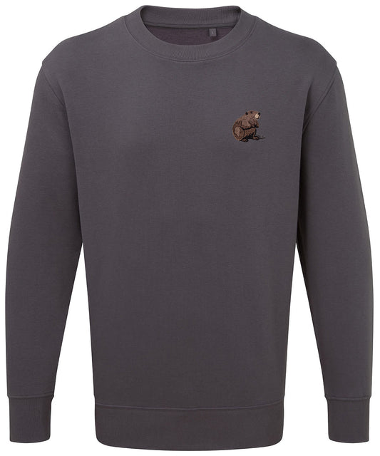 Beaver Embroidered Unisex Jumper