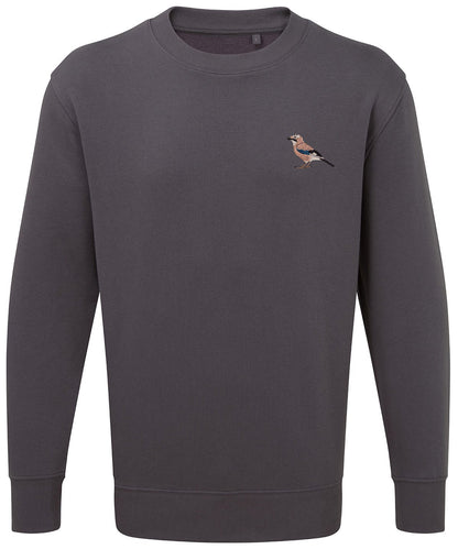 Eurasian Jay Embroidered Jumper