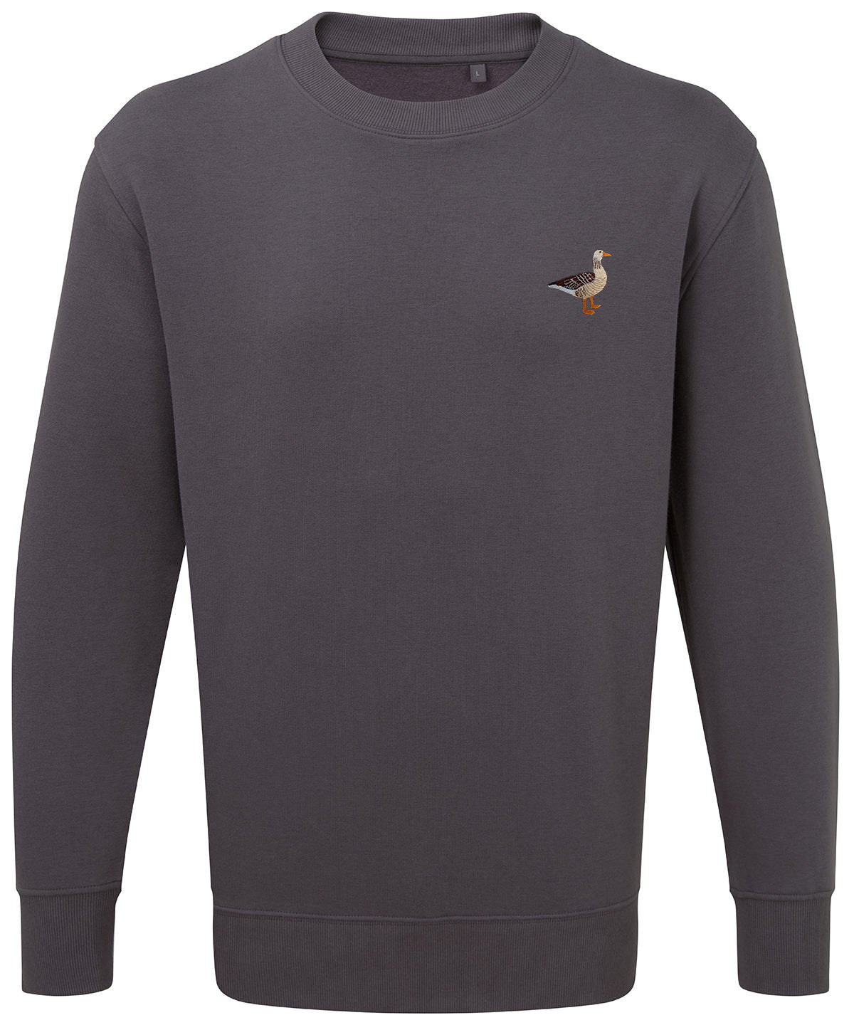 Greylag Goose Embroidered Jumper