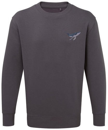 Humpback Whale Embroidered Unisex Jumper