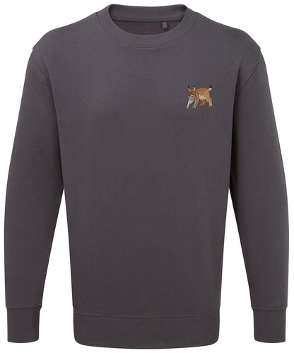 Lynx Embroidered Jumper