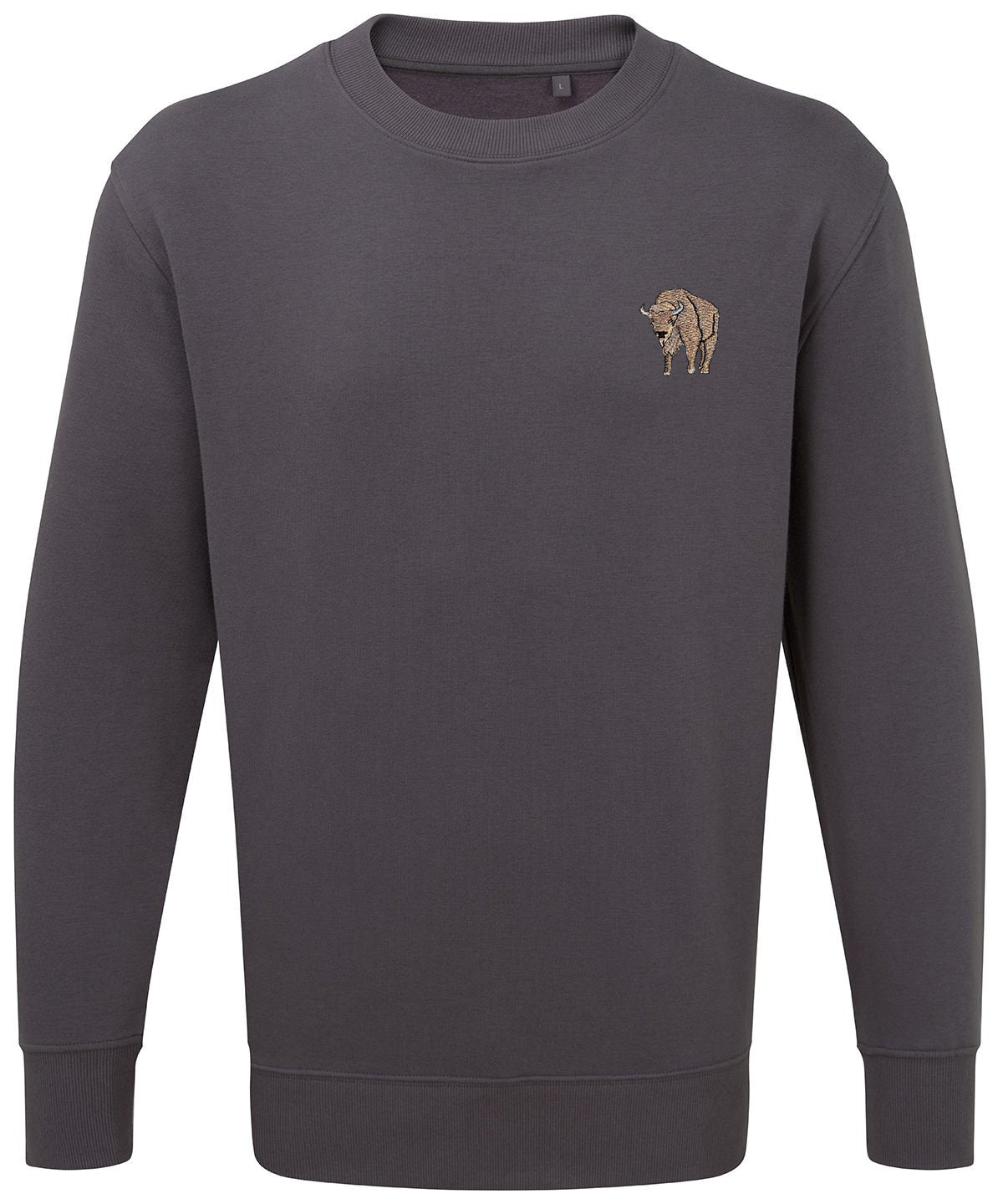 Bison Embroidered Unisex Jumper