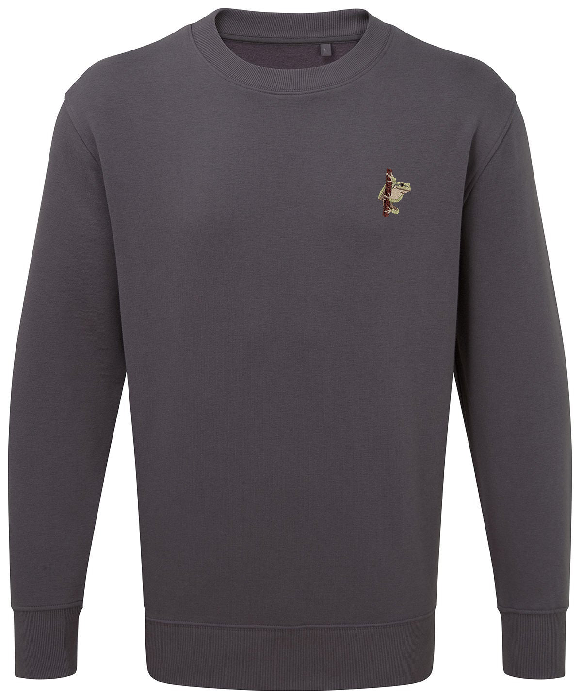 European Tree Frog Embroidered Unisex Jumper