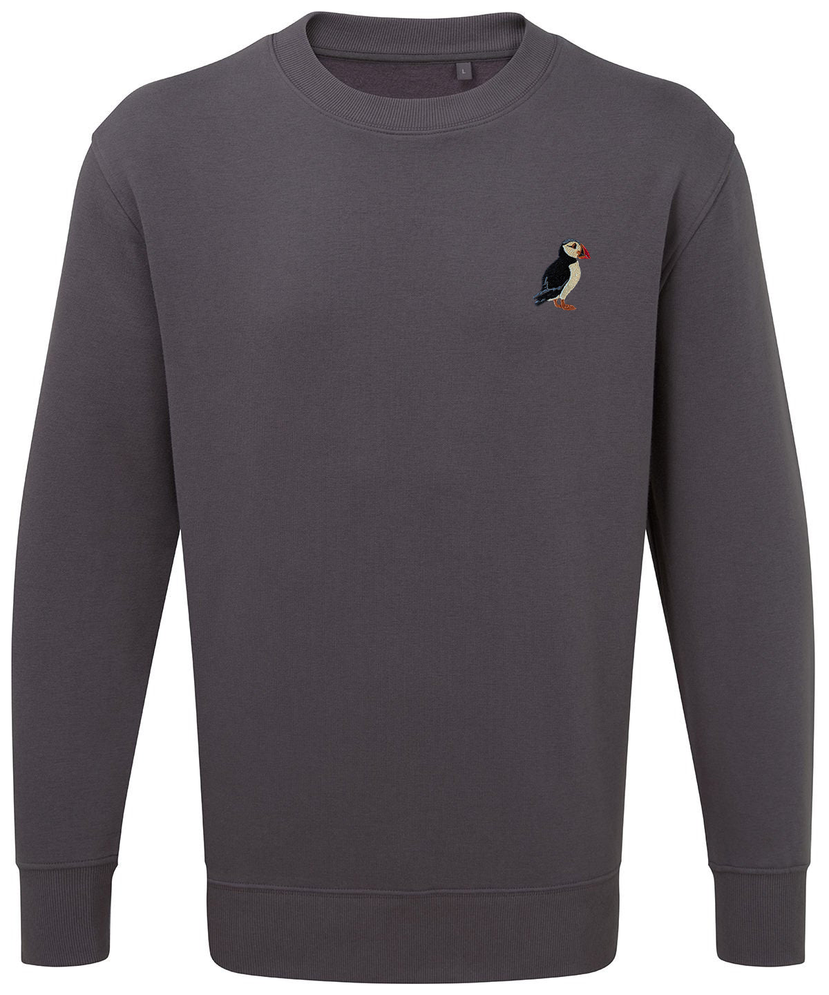 Puffin Embroidered Unisex Jumper