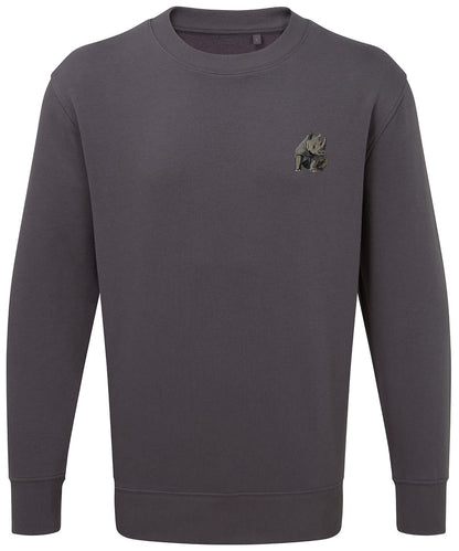 Rhino Embroidered Unisex Jumper